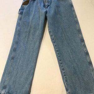 Riggs by Wrangler denim Carpenter jeans 35x30  yes 35